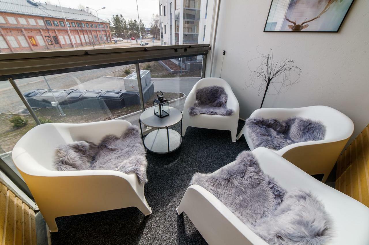 New & Luxurious Apartment Superior By Arctic Homes Rovaniemi Buitenkant foto